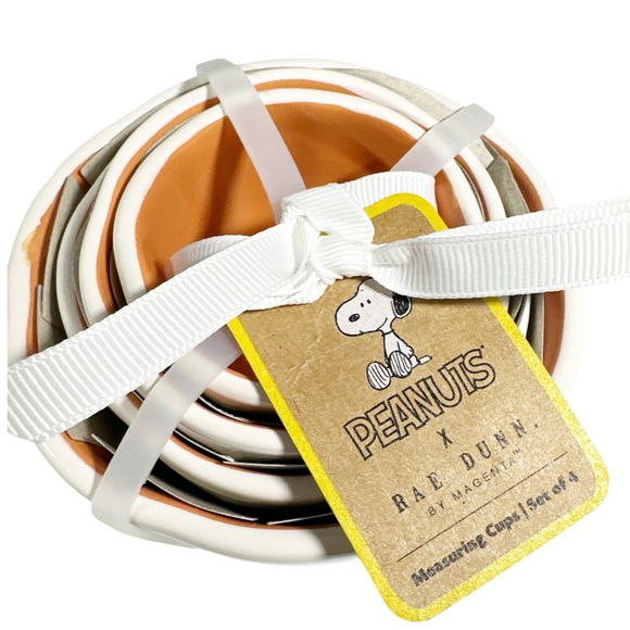 NEW Rae Dunn/Peanuts New Release 2024 FALL Measuring Cup Set/4 - Picture 3 of 9